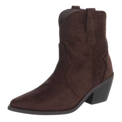 Western- & Bikerboots für Damen in Braun