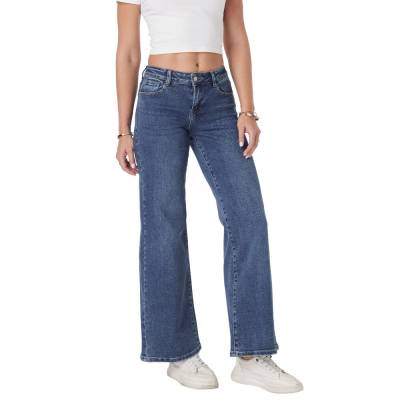 Relaxed Fit Jeans für Damen in Blau