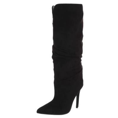 Heeled boots for women in black