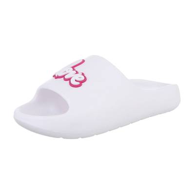 Platform sandals for women in white