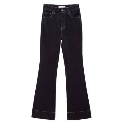 High Waist Jeans für Damen in Schwarz