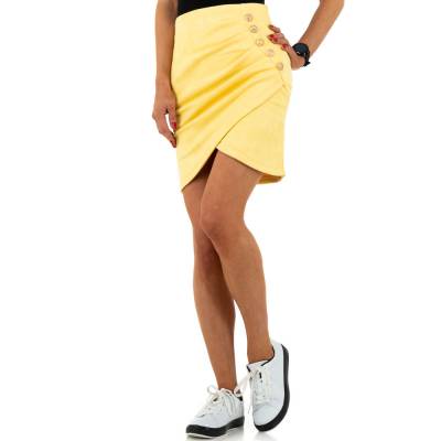 Minirock für Damen in Gelb