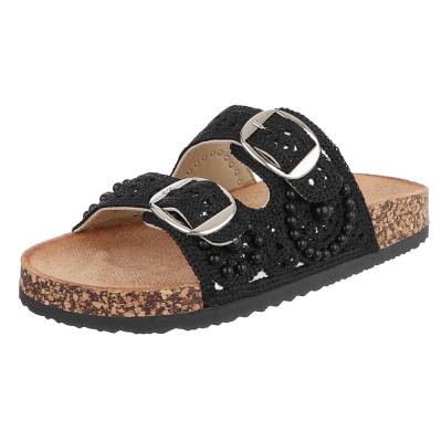 Mules for women in black