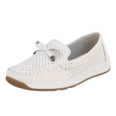 Loafers for women in white