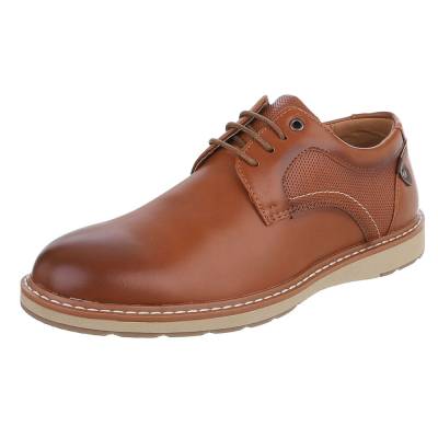 Lace-ups for men in brown