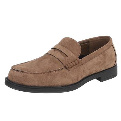 Loafers for men in light-brown