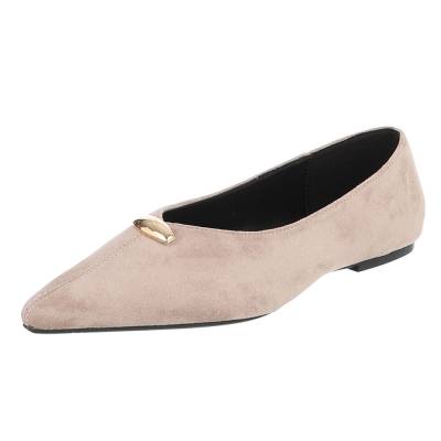 Classic heels for women in light-brown