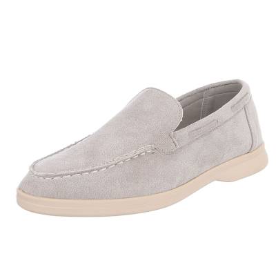 Loafers for women in light-grey