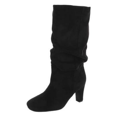 Heeled boots for women in black