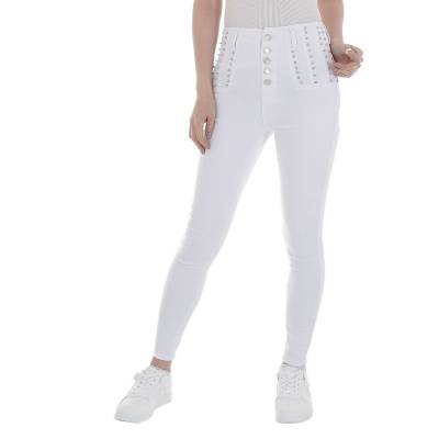 Skinny Jeans für Damen in Weiß