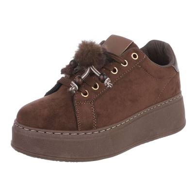 Sneakers Low für Damen in Braun