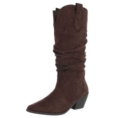 Western- & Bikerstiefel für Damen in Braun