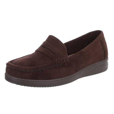Loafers for women in brown