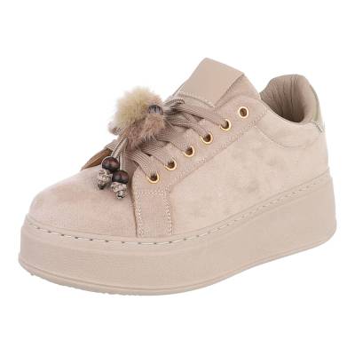 Sneakers Low für Damen in Hellbraun
