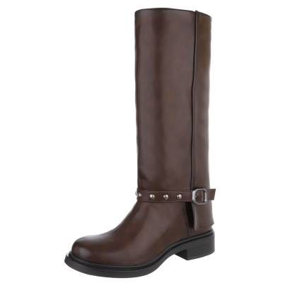 Western- & Bikerstiefel für Damen in Braun