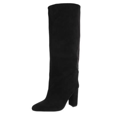High-Heel Stiefel für Damen in Schwarz