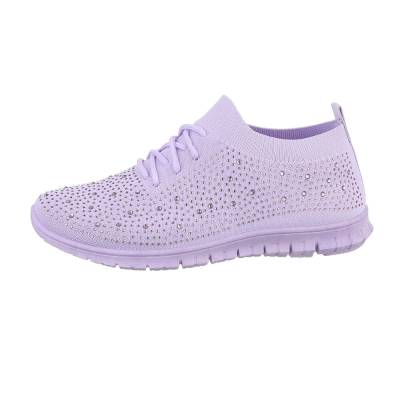 Low-top sneakers for women in purple