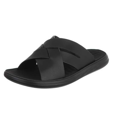Sandals for men in black