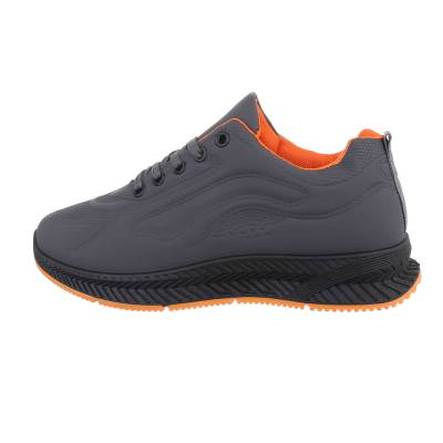 Sneakers für Herren in Grau und Orange