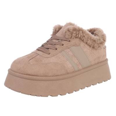 Sneakers Low für Damen in Hellbraun