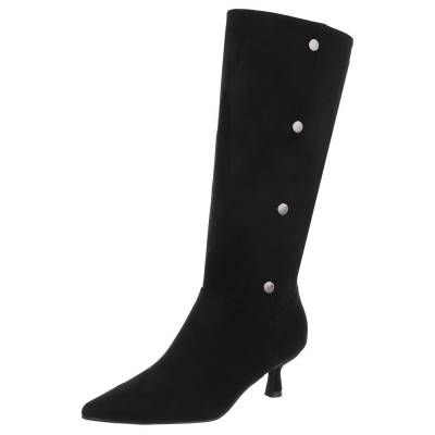 Klassische Stiefel für Damen in Schwarz