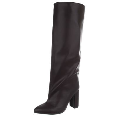 Heeled boots for women in brown