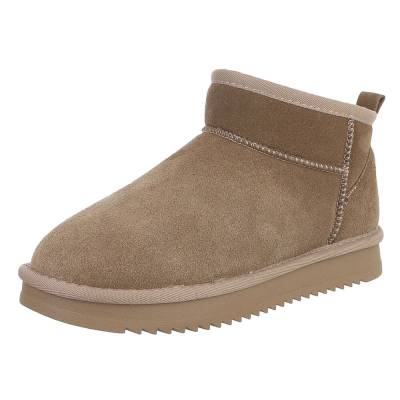 Snowboots für Damen in Hellbraun