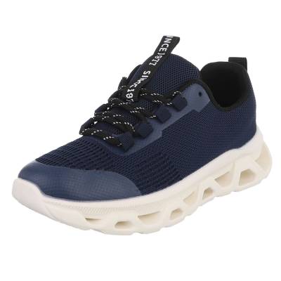Sneakers für Herren in Dunkelblau und Weiß