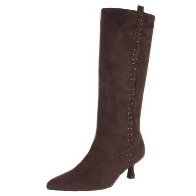 Klassische Stiefel für Damen in Braun