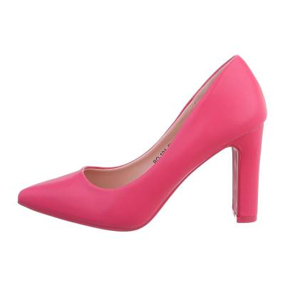 High heel pumps for women in pink