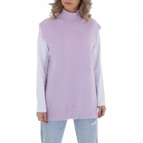 Poncho/cape for women in purple