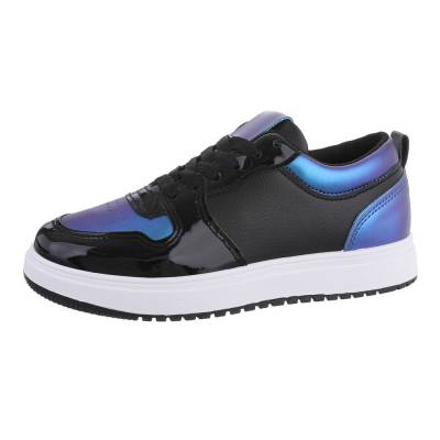 Sneakers Low für Damen in Schwarz und Blau