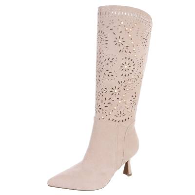 Sommerstiefel für Damen in Beige