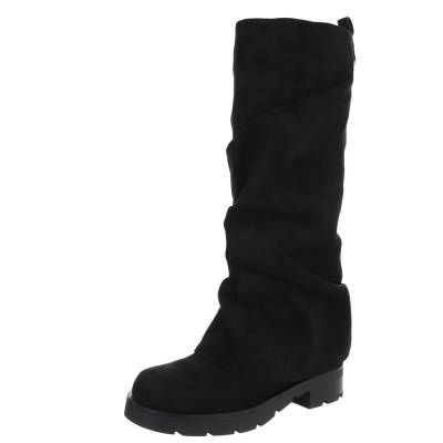 Western- & Bikerstiefel für Damen in Schwarz