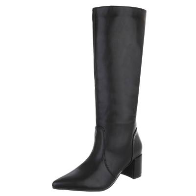 Klassische Stiefel für Damen in Schwarz