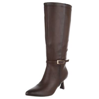 Classic boots for women in brown