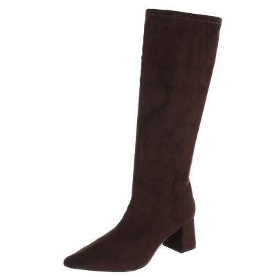 Classic boots for women in brown