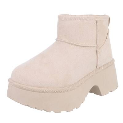 Snowboots für Damen in Beige