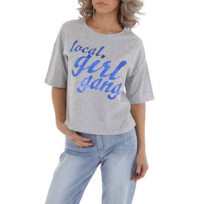 T-Shirt für Damen in Hellgrau