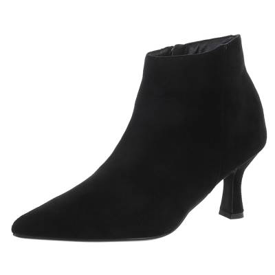 Klassische Stiefeletten für Damen in Schwarz