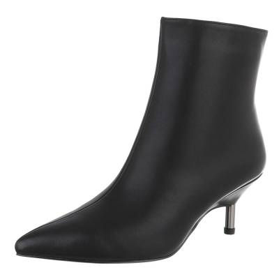 Classic ankle boots for women in black