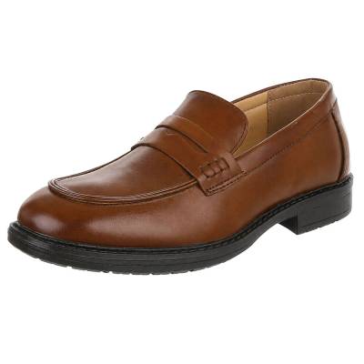 Loafers for men in brown