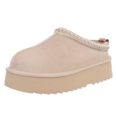 Snowboots for women in beige