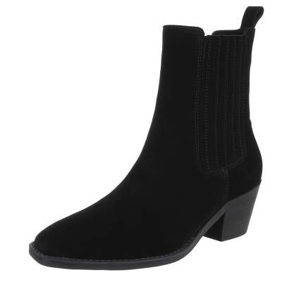 Western- & Bikerboots für Damen in Schwarz