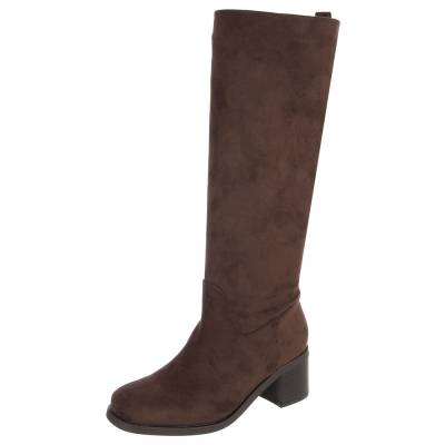 Classic boots for women in brown