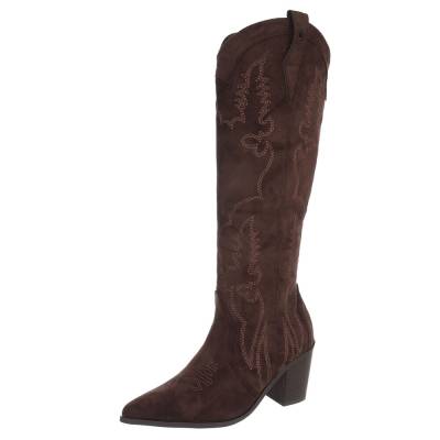 Western- & Bikerstiefel für Damen in Braun