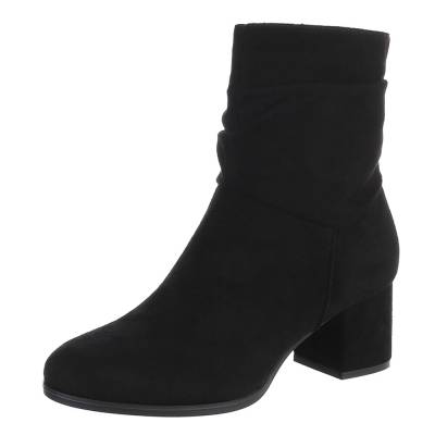 Klassische Stiefeletten für Damen in Schwarz