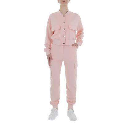 Leisure & track suit for women in dusky pink