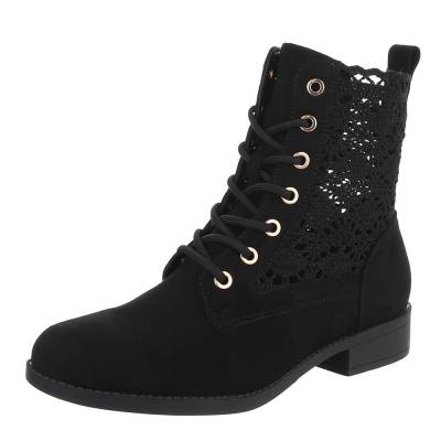 Sommerstiefel für Damen in Schwarz