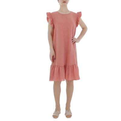 Summer dress for women in dusky pink
